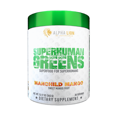 Alpha Lion Superhuman® Greens - 40+ Powerful Superfood Blend - Supp Kingz