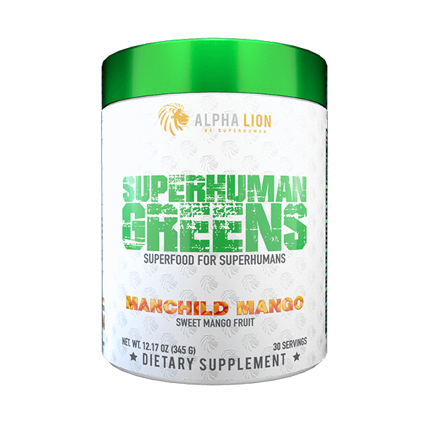 Alpha Lion Superhuman® Greens - 40+ Powerful Superfood Blend - Supp Kingz